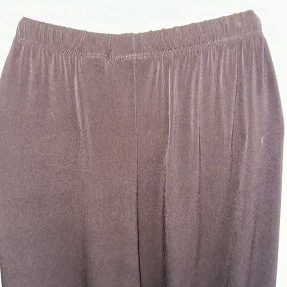 Chico’s black pull on full leg cropped polyester/spandex pants - Picture 6 of 8